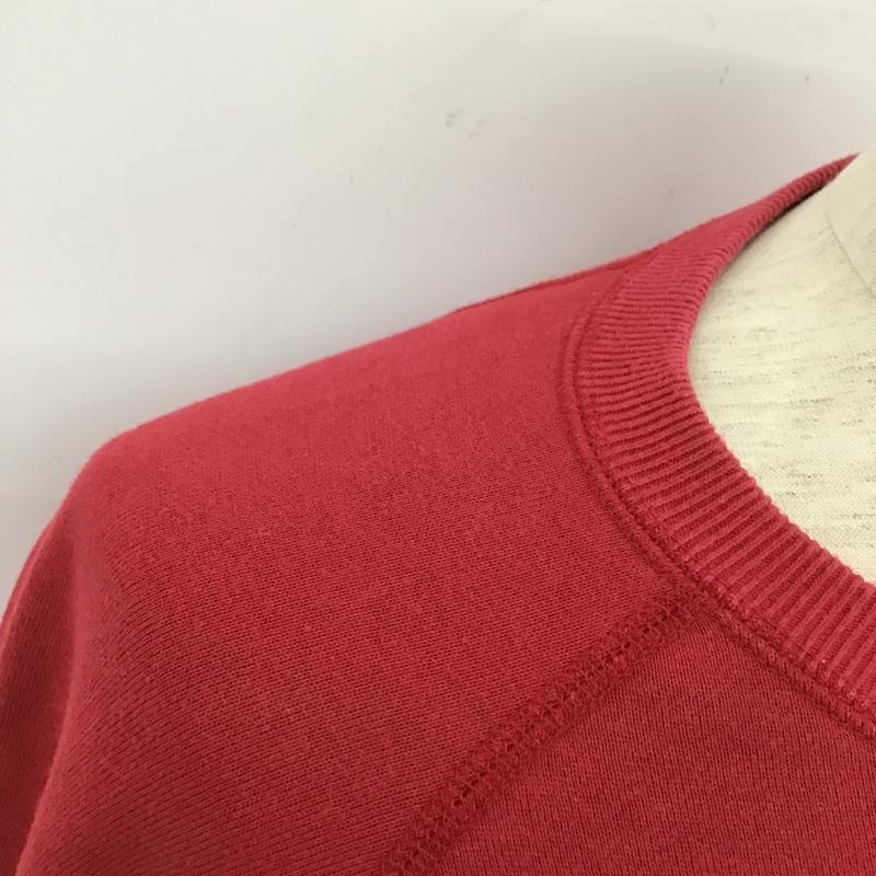 ポロバイラルフローレン Polo by RALPH LAUREN トレーナー 長袖 KK-RL-HA-0104 スウェット 裏起毛 ラグランスリーブ LL ワンポイント 赤 / レッド /  メンズ USED 古着 中古 10103630