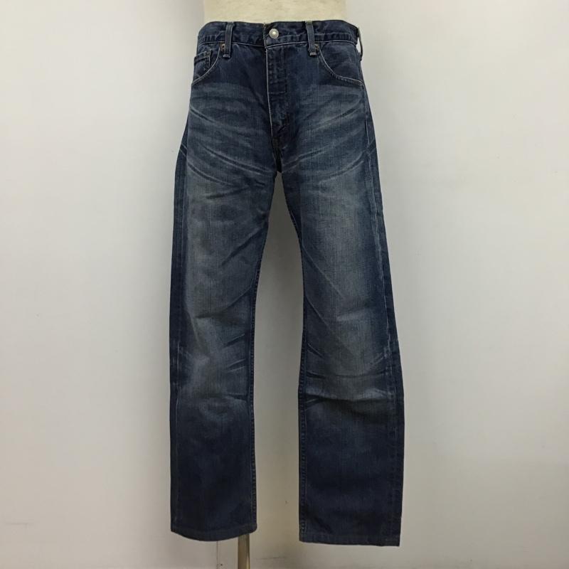 リーバイス Levi's パンツ デニム、ジーンズ 505-03 W33 L33 日本製 00s abx Restrict 33インチ 無地 青 / ブルー /  メンズ USED 古着 中古 10103643