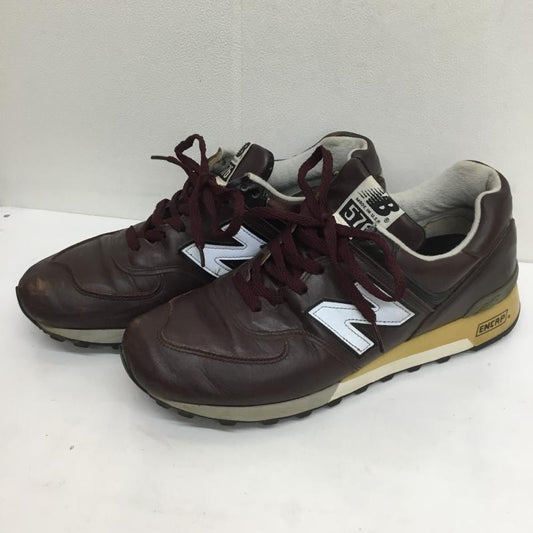 ニューバランス New Balance スニーカー スニーカー M576CD コードバン USA製 28.0cm ロゴ、文字 ダークブラウン / ダークブラウン /  メンズ USED 古着 中古 10103659