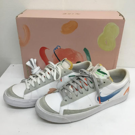 ナイキ NIKE スニーカー スニーカー Mayumi Yamase 山瀬まゆみ FLYLEATHER BLAZER LOW '77フライレザー ブレーザー ロー '77 DM0882-100 29.0cm ロゴ、文字 白 / ホワイト /  メンズ USED 古着 中古 10103662