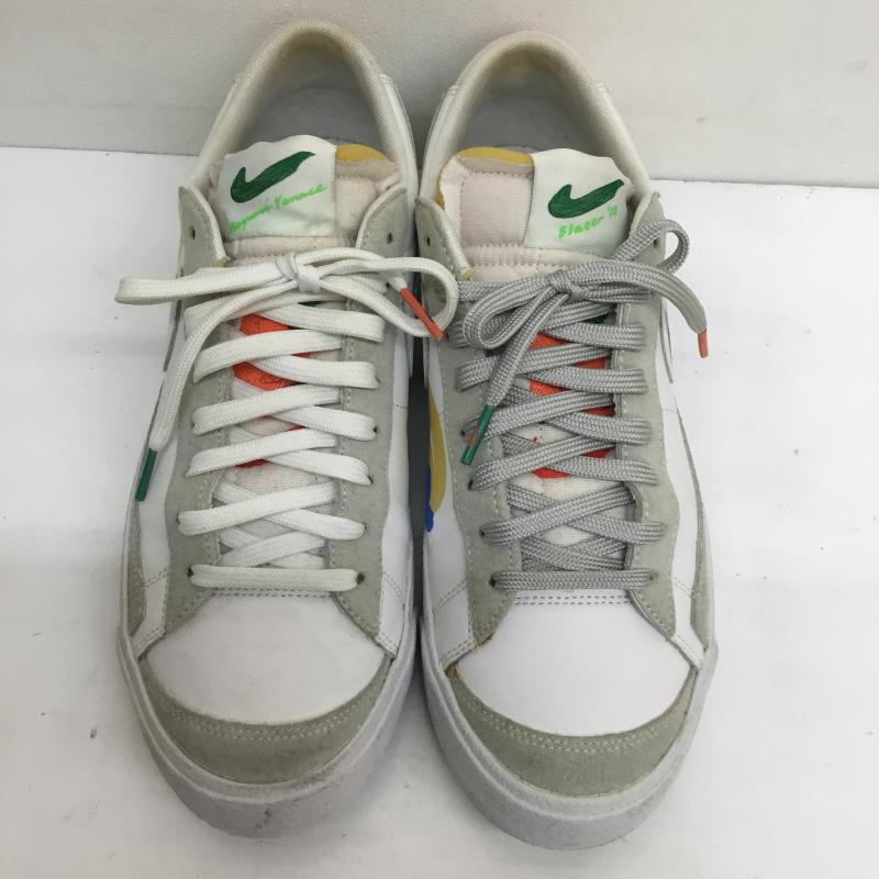 ナイキ NIKE スニーカー スニーカー Mayumi Yamase 山瀬まゆみ FLYLEATHER BLAZER LOW '77フライレザー ブレーザー ロー '77 DM0882-100 29.0cm ロゴ、文字 白 / ホワイト /  メンズ USED 古着 中古 10103662