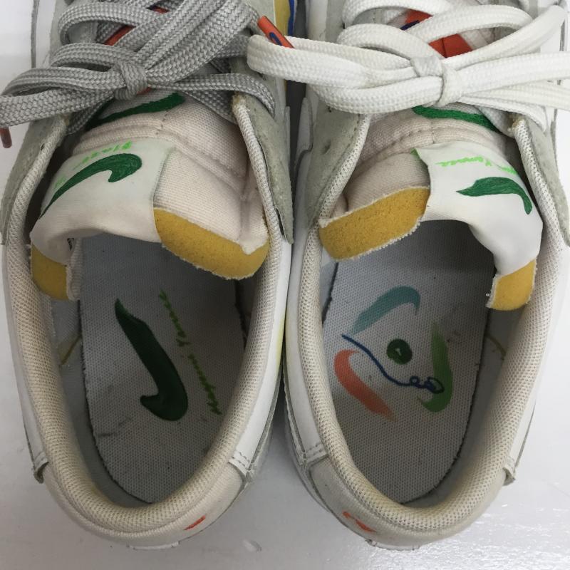 ナイキ NIKE スニーカー スニーカー Mayumi Yamase 山瀬まゆみ FLYLEATHER BLAZER LOW '77フライレザー ブレーザー ロー '77 DM0882-100 29.0cm ロゴ、文字 白 / ホワイト /  メンズ USED 古着 中古 10103662