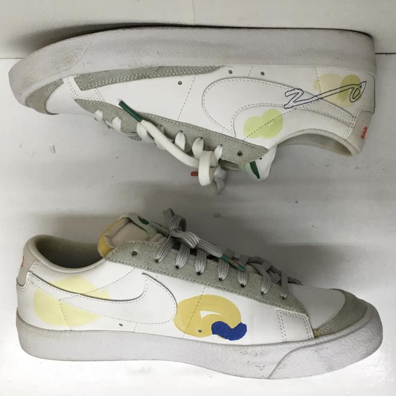 ナイキ NIKE スニーカー スニーカー Mayumi Yamase 山瀬まゆみ FLYLEATHER BLAZER LOW '77フライレザー ブレーザー ロー '77 DM0882-100 29.0cm ロゴ、文字 白 / ホワイト /  メンズ USED 古着 中古 10103662