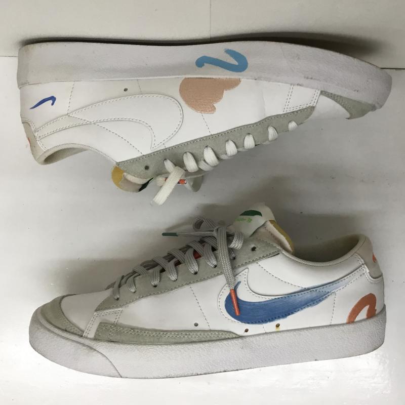 ナイキ NIKE スニーカー スニーカー Mayumi Yamase 山瀬まゆみ FLYLEATHER BLAZER LOW '77フライレザー ブレーザー ロー '77 DM0882-100 29.0cm ロゴ、文字 白 / ホワイト /  メンズ USED 古着 中古 10103662