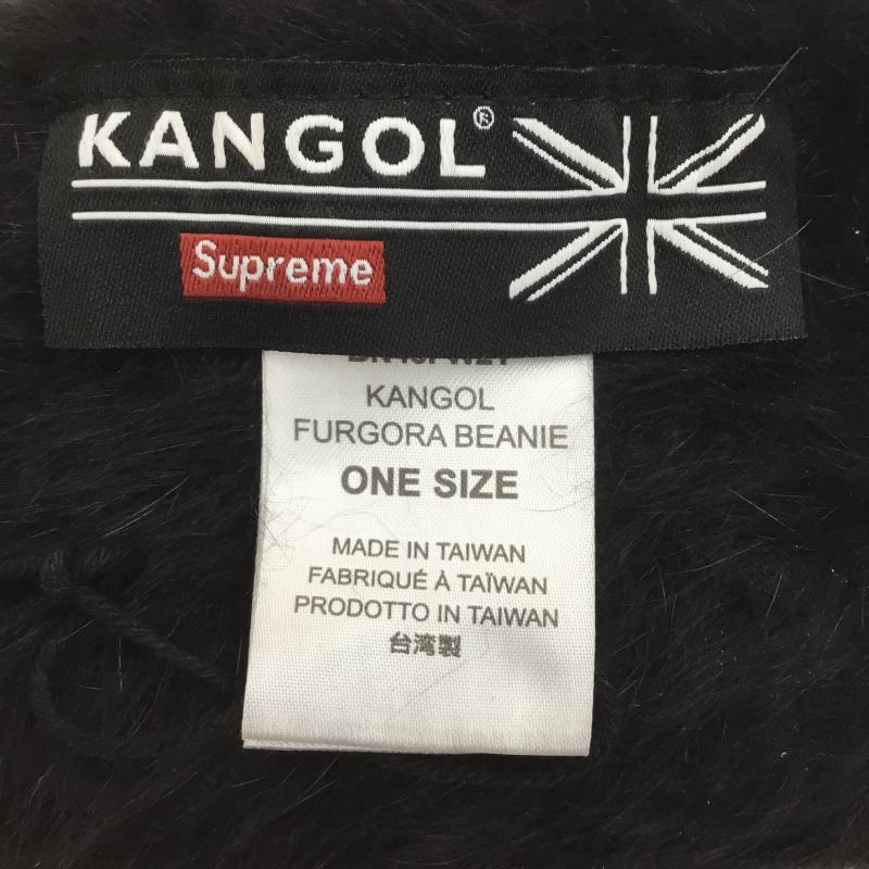シュプリーム Supreme 帽子 ニット帽 Kangol カンゴール Furgora Beanie ファーゴラ ビーニー ロゴ、文字 黒 / ブラック /  メンズ USED 古着 中古 10103665