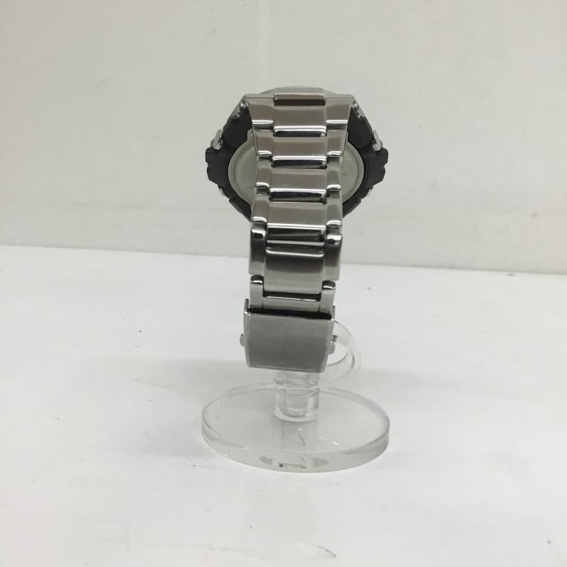 ジーショック G-SHOCK 腕時計 アナログ（クォーツ式） GST-B500 G-STEEL タフソーラー ロゴ、文字 銀 / シルバー /  メンズ USED 古着 中古 10103666