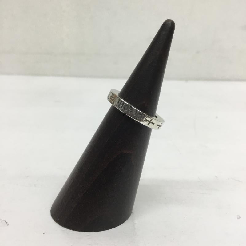 クロムハーツ CHROME HEARTS アクセサリー 指輪 スペーサーリング 3mm ロゴ、文字 銀 / シルバー /  メンズ USED 古着 中古 10103669