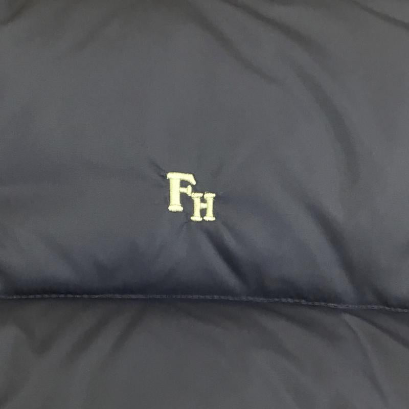 フラットヘッド The Flat Head ジャケット、上着 ダウンベスト 38 ロゴ、文字 紺 / ネイビー /  メンズ USED 古着 中古 10103673
