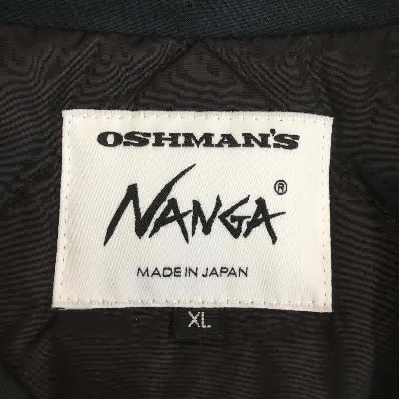 ナンガ NANGA ジャケット、上着 ジャケット、ブレザー OSHMAN'S 別注 オッシュマンズ ダウンコーチジャケット XL 黒 / ブラック /  メンズ USED 古着 中古 10103676