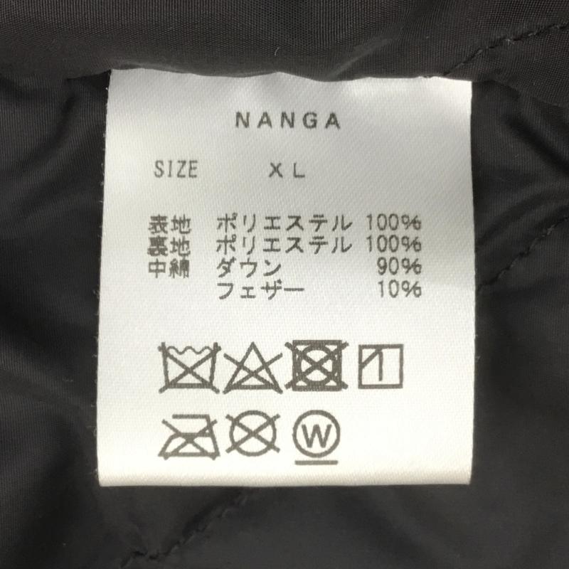 ナンガ NANGA ジャケット、上着 ジャケット、ブレザー OSHMAN'S 別注 オッシュマンズ ダウンコーチジャケット XL 黒 / ブラック /  メンズ USED 古着 中古 10103676