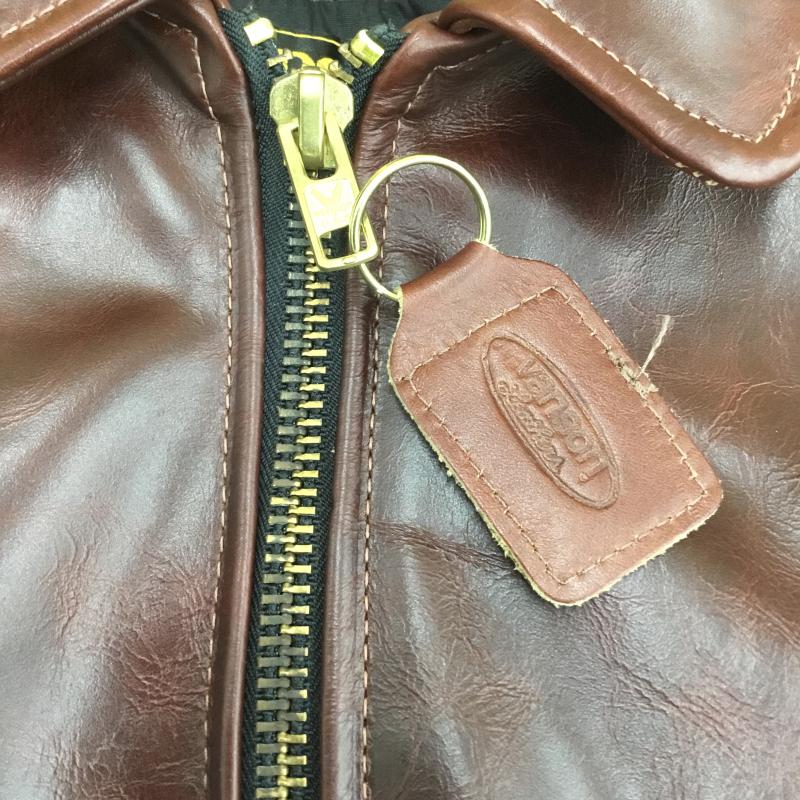 ヴァンソン VANSON ジャケット、上着 ライダース ENF OCTAGON シングルライダース 牛革 36 茶 / ブラウン /  メンズ USED 古着 中古 10103680