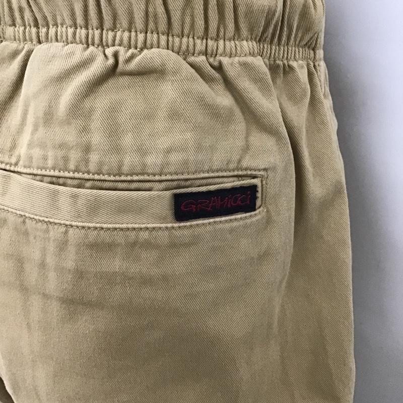 グラミチ GRAMICCI パンツ ショートパンツ 8117-56J G-SHORTS M ロゴ、文字 ベージュ / ベージュ /  メンズ USED 古着 中古 10103681