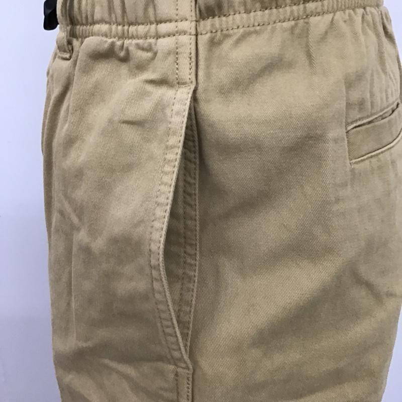 グラミチ GRAMICCI パンツ ショートパンツ 8117-56J G-SHORTS M ロゴ、文字 ベージュ / ベージュ /  メンズ USED 古着 中古 10103681
