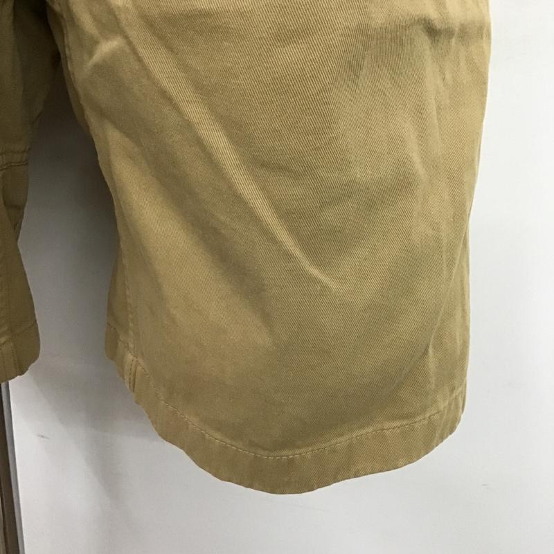 グラミチ GRAMICCI パンツ ショートパンツ 8117-56J G-SHORTS M ロゴ、文字 ベージュ / ベージュ /  メンズ USED 古着 中古 10103681
