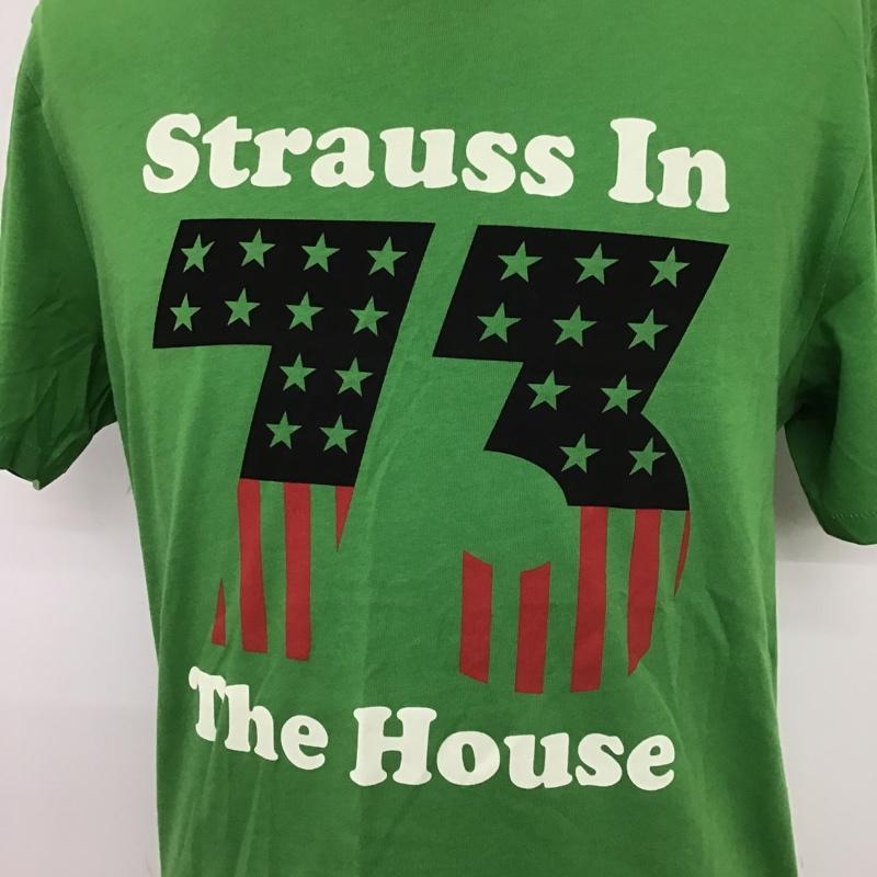 リーバイス Levi's Tシャツ 半袖 22491-0202 クルーネック M ロゴ、文字 緑 / グリーン /  メンズ USED 古着 中古 10103682