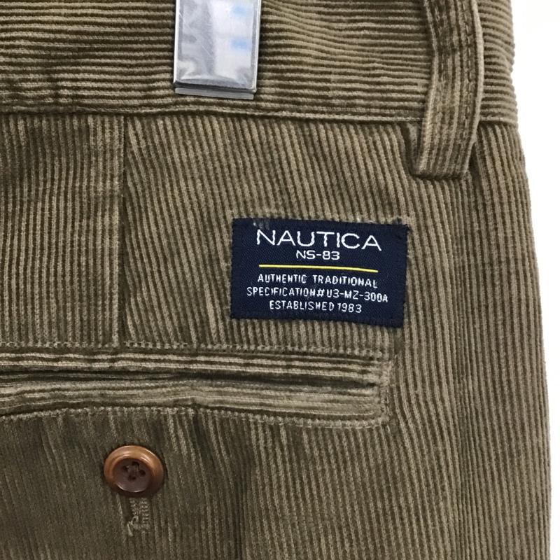 ノーティカ NAUTICA ボトムス ボトムス NMP45409 コーデュロイパンツ W33 33インチ 無地 茶 / ブラウン /  メンズ USED 古着 中古 10103686