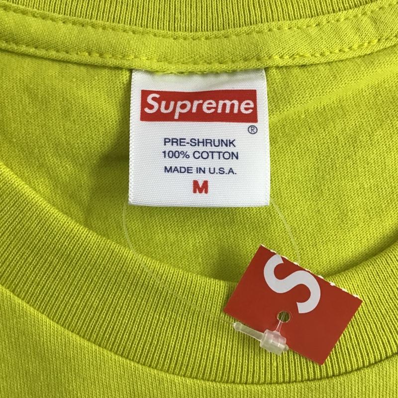 シュプリーム Supreme Tシャツ 半袖 19FW Mary J. Blige Tee グラフィックT M プリント 黄緑 / イエローグリーン /  メンズ USED 古着 中古 10103698