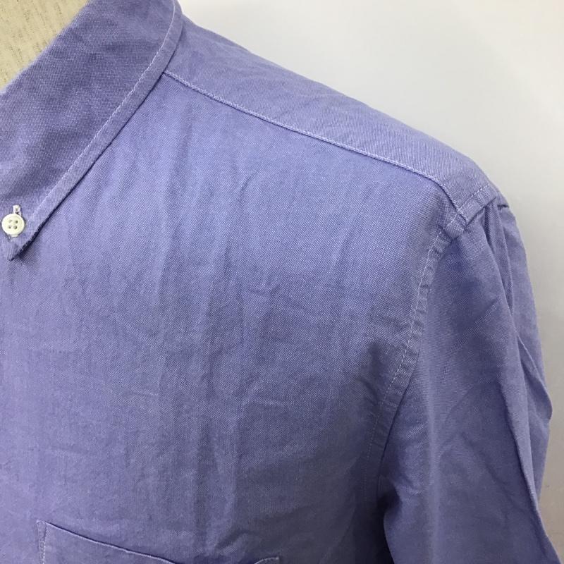 シュプリーム Supreme シャツ、ブラウス 長袖 13SS Split Oxford 2-tone Shirt ボタンダウン バイカラー S 無地 水色 / ライトブルー / X 橙 / オレンジ /  メンズ USED 古着 中古 10103707