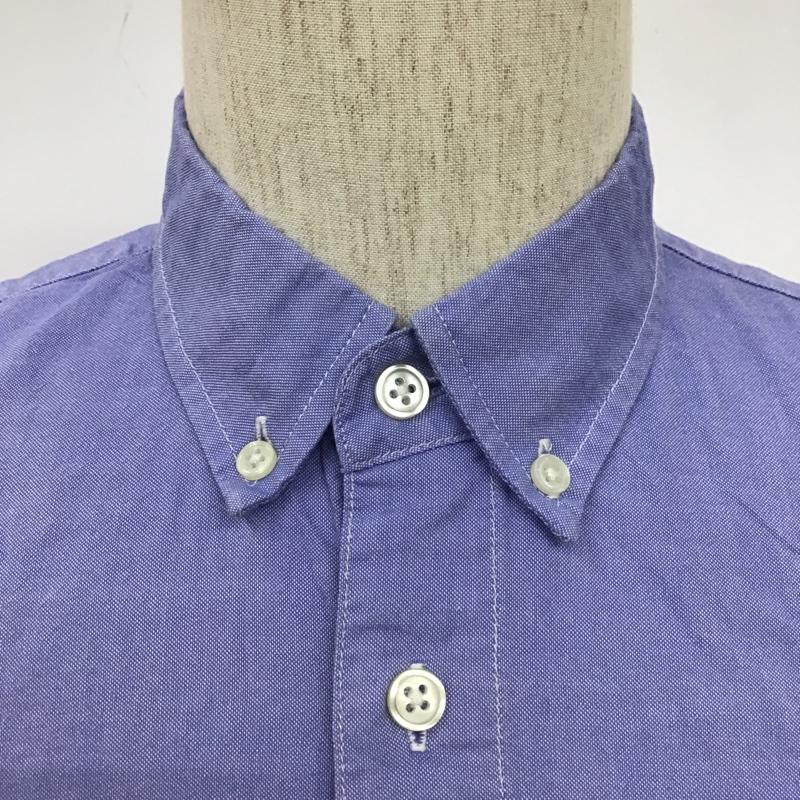 シュプリーム Supreme シャツ、ブラウス 長袖 13SS Split Oxford 2-tone Shirt ボタンダウン バイカラー S 無地 水色 / ライトブルー / X 橙 / オレンジ /  メンズ USED 古着 中古 10103707