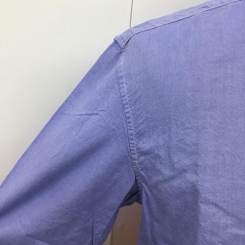 シュプリーム Supreme シャツ、ブラウス 長袖 13SS Split Oxford 2-tone Shirt ボタンダウン バイカラー S 無地 水色 / ライトブルー / X 橙 / オレンジ /  メンズ USED 古着 中古 10103707