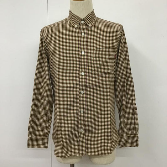 シュプリーム Supreme シャツ、ブラウス 長袖 ボタンダウン 胸ポケット S チェック ベージュ / ベージュ / X 紫 / パープル / X 緑 / グリーン /  メンズ USED 古着 中古 10103709