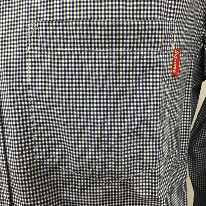シュプリーム Supreme シャツ、ブラウス 長袖 ギンガムチェック ボタンダウン S チェック X チェック 白 / ホワイト / X 白 / ホワイト / X 青 / ブルー / X 青 / ブルー / X 紺 / ネイビー / X 紺 / ネイビー /  メンズ USED 古着 中古 10103711