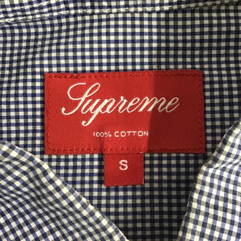 シュプリーム Supreme シャツ、ブラウス 長袖 ギンガムチェック ボタンダウン S チェック X チェック 白 / ホワイト / X 白 / ホワイト / X 青 / ブルー / X 青 / ブルー / X 紺 / ネイビー / X 紺 / ネイビー /  メンズ USED 古着 中古 10103711