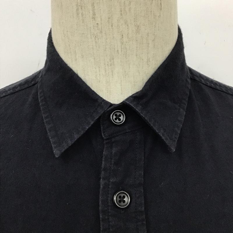 シュプリーム Supreme シャツ、ブラウス 長袖 ワークシャツ S 無地 紺 / ネイビー /  メンズ USED 古着 中古 10103713