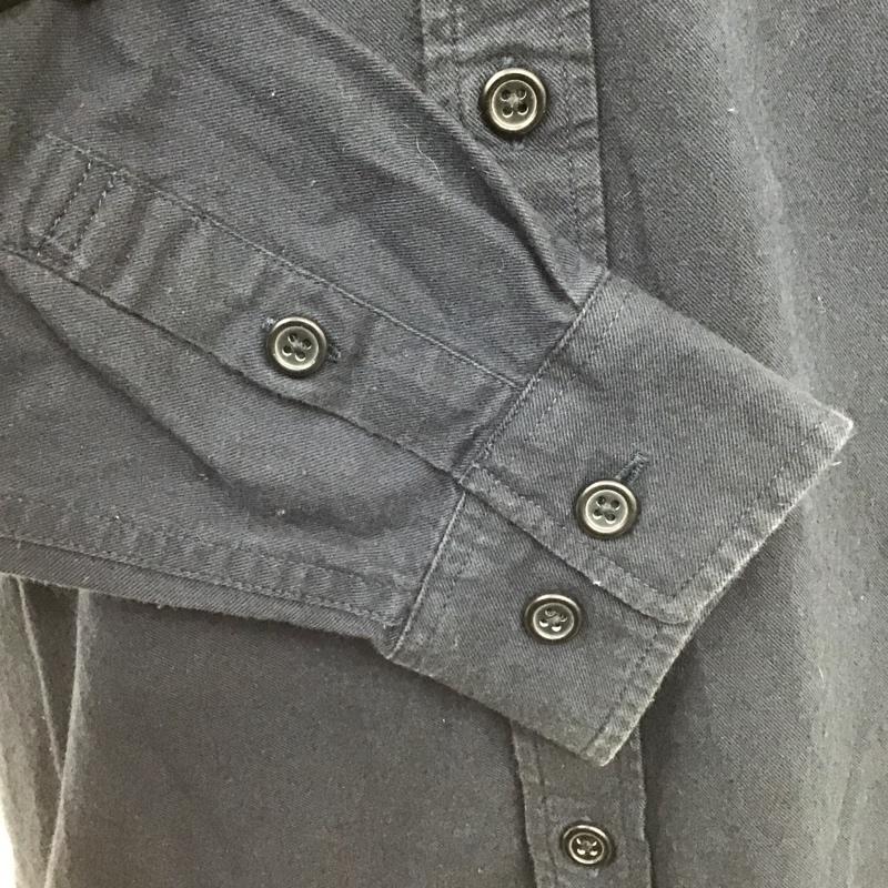 シュプリーム Supreme シャツ、ブラウス 長袖 ワークシャツ S 無地 紺 / ネイビー /  メンズ USED 古着 中古 10103713