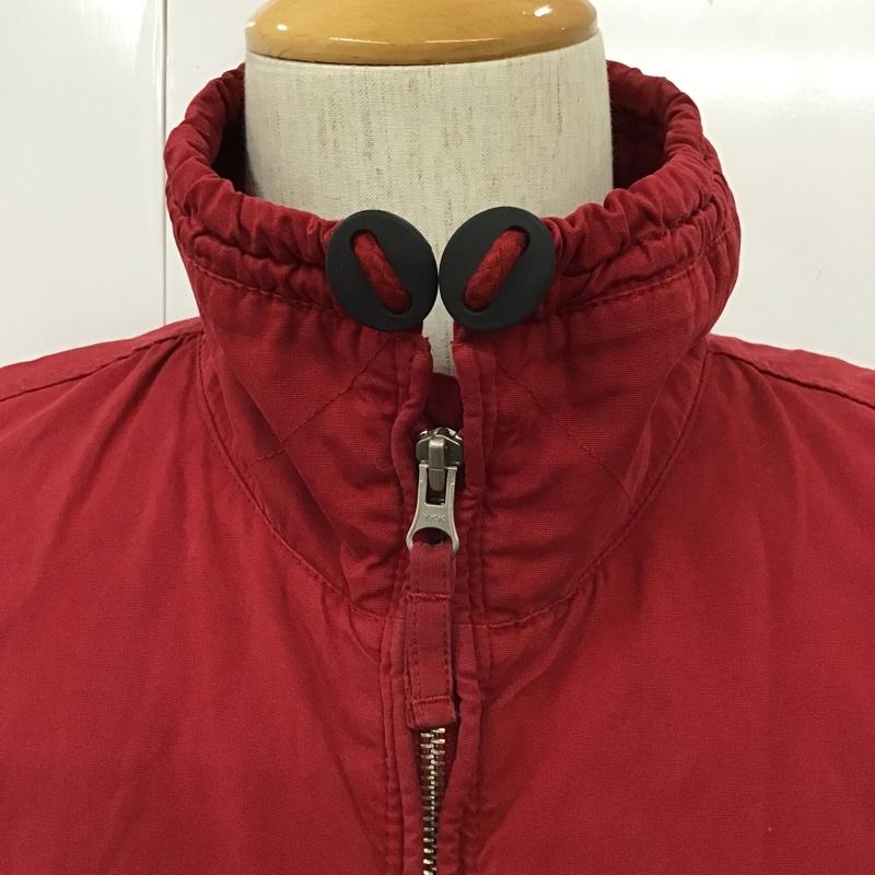 ガント GANT ジャケット、上着 ジャンパー、ブルゾン ジップアップジャケット ジャンパー ジャケット カジュアルジャケット 古着 XL ロゴ、文字 えんじ / ワインレッド /  メンズ USED 古着 中古 10103724