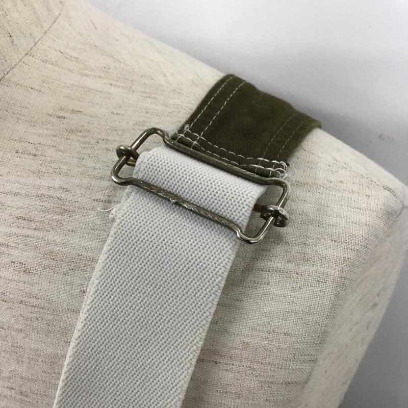 ディッキーズ Dickies サロペット・オーバーオール サロペット、オーバーオール オーバーオール オールインワン ワイドパンツ カジュアルパンツ 34 ロゴ、文字 カーキ / カーキ /  メンズ USED 古着 中古 10103725