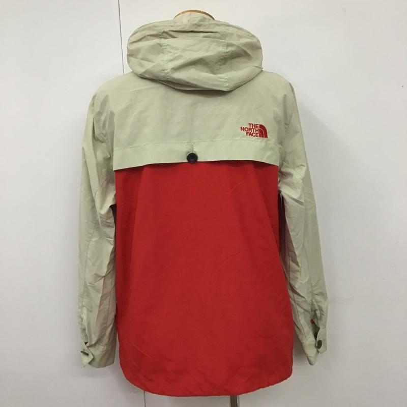 ザノースフェイス THE NORTH FACE ジャケット、上着 ジャンパー、ブルゾン ジップアップジャケット ジャンパー ジャケット カジュアルジャケット L ロゴ、文字 赤 / レッド / X 灰 / グレー /  メンズ USED 古着 中古 10103726