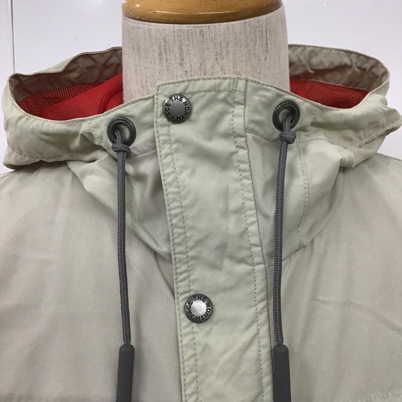 ザノースフェイス THE NORTH FACE ジャケット、上着 ジャンパー、ブルゾン ジップアップジャケット ジャンパー ジャケット カジュアルジャケット L ロゴ、文字 赤 / レッド / X 灰 / グレー /  メンズ USED 古着 中古 10103726