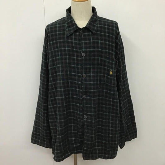 ポロラルフローレン POLO RALPH LAUREN シャツ、ブラウス 長袖 長袖シャツ カラーシャツ チェックシャツ 長袖カットソー L チェック マルチカラー / マルチカラー /  メンズ USED 古着 中古 10103732