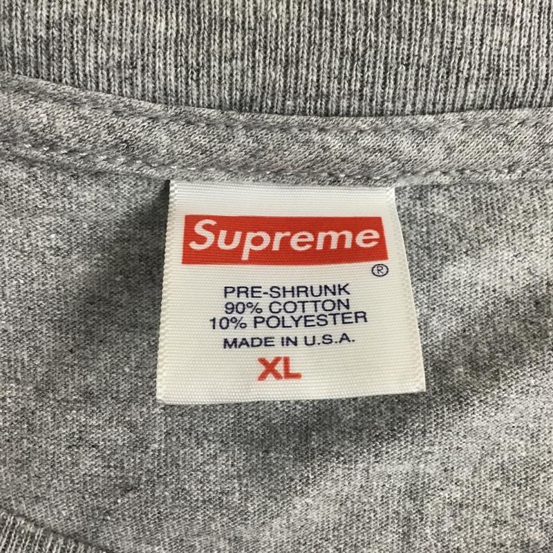 シュプリーム Supreme Tシャツ 長袖 THE KILLER 喋血雙雄 18FW XL ロゴ、文字 灰 / グレー /  メンズ USED 古着 中古 10103733