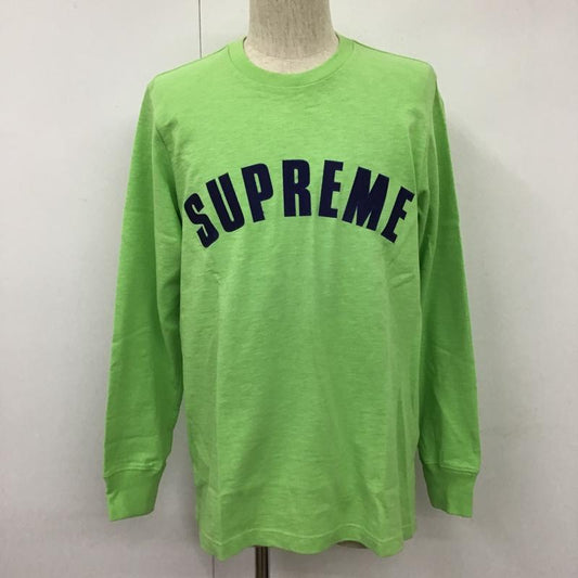 シュプリーム Supreme Tシャツ 長袖 16SS Supreme Arc Logo L/S Top Lime M ロゴ、文字 薄緑 / ライトグリーン /  メンズ USED 古着 中古 10103735