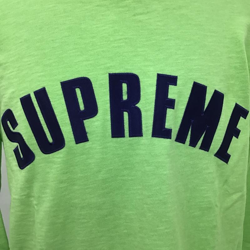 シュプリーム Supreme Tシャツ 長袖 16SS Supreme Arc Logo L/S Top Lime M ロゴ、文字 薄緑 / ライトグリーン /  メンズ USED 古着 中古 10103735