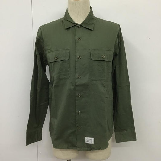 シュプリーム Supreme シャツ、ブラウス 長袖 CHAMBRAY WORK SHIRTS ワークシャツ S ワンポイント カーキ / カーキ /  メンズ USED 古着 中古 10103739