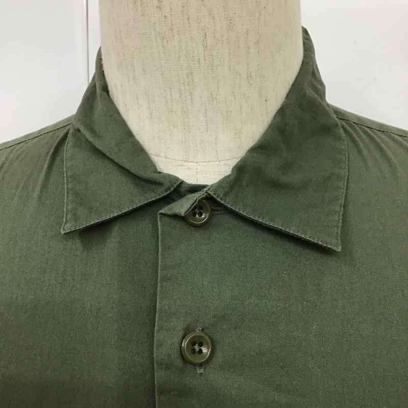 シュプリーム Supreme シャツ、ブラウス 長袖 CHAMBRAY WORK SHIRTS ワークシャツ S ワンポイント カーキ / カーキ /  メンズ USED 古着 中古 10103739