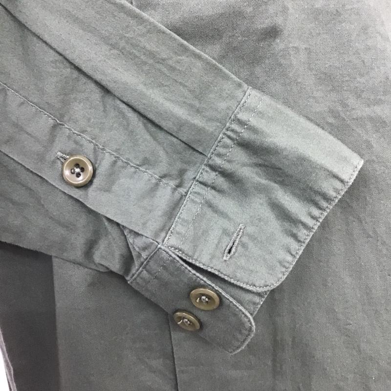 シュプリーム Supreme シャツ、ブラウス 長袖 CHAMBRAY WORK SHIRTS ワークシャツ S ワンポイント カーキ / カーキ /  メンズ USED 古着 中古 10103739