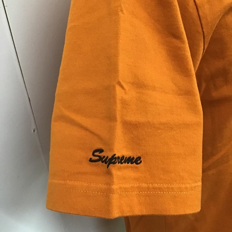 シュプリーム Supreme Tシャツ 半袖 PLAYBOY POCKET TEE 18FW S 刺繍 橙 / オレンジ /  メンズ USED 古着 中古 10103741
