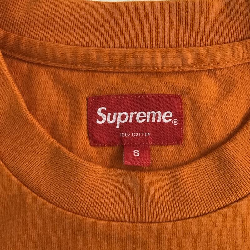 シュプリーム Supreme Tシャツ 半袖 PLAYBOY POCKET TEE 18FW S 刺繍 橙 / オレンジ /  メンズ USED 古着 中古 10103741