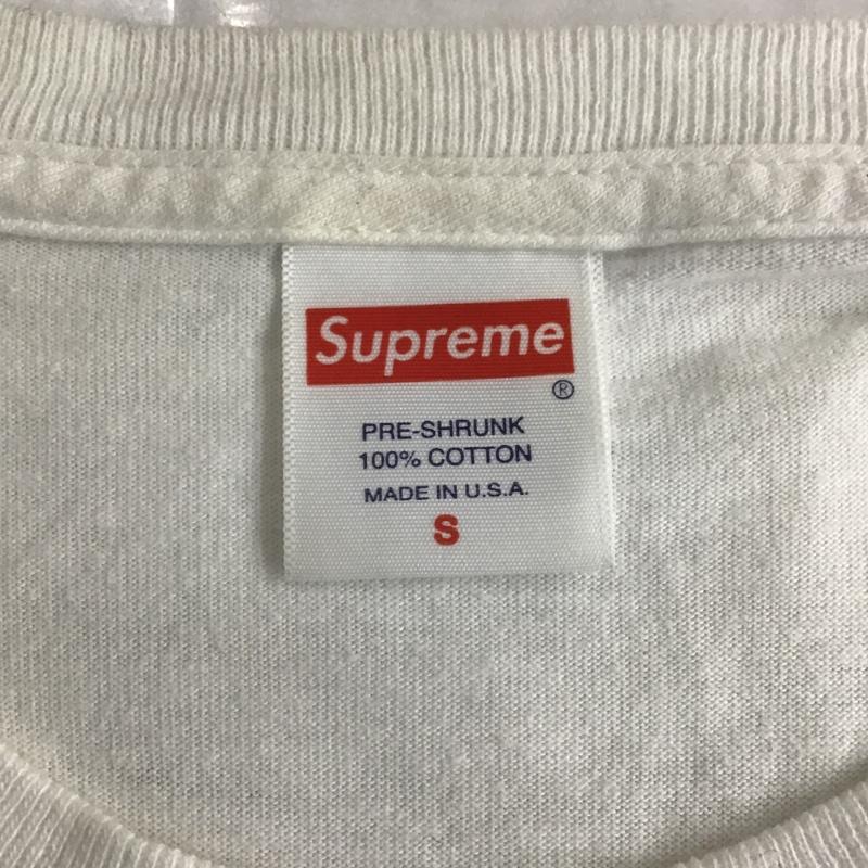 シュプリーム Supreme Tシャツ 半袖 18FW Bombay Tee S プリント 白 / ホワイト /  メンズ USED 古着 中古 10103742