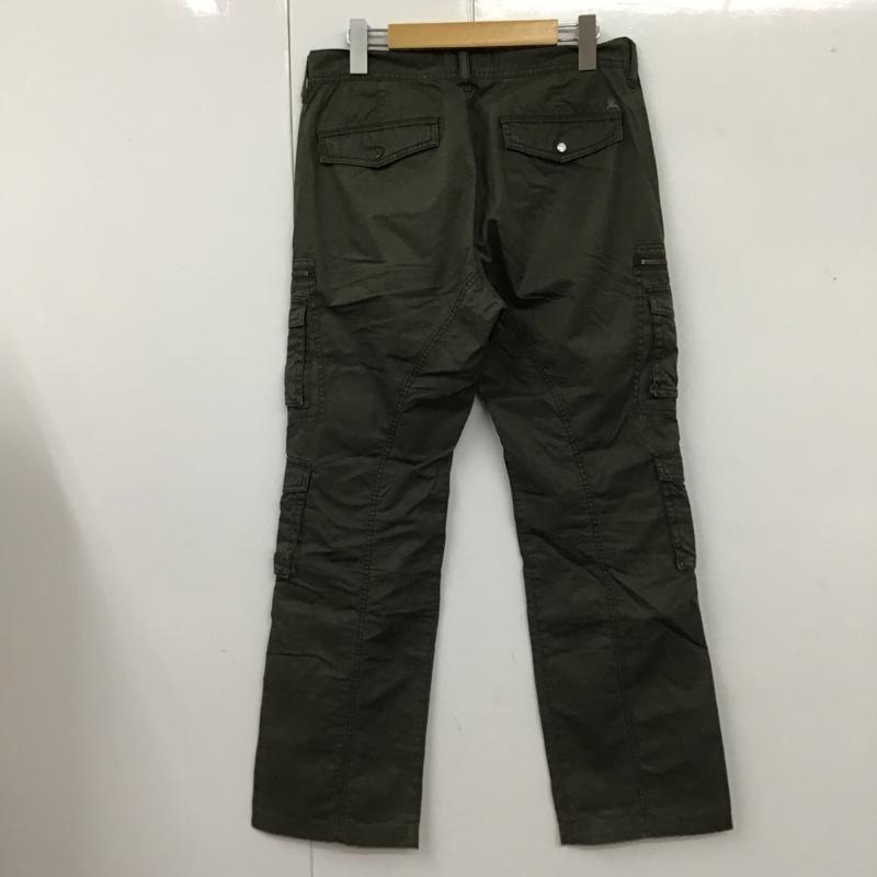 バーバリーブラックレーベル BURBERRY BLACK LABEL パンツ ワークパンツ、ペインターパンツ カーゴパンツ カジュアルパンツ スリムパンツ ワークパンツ ミリタリーパンツ ロゴ、文字 カーキ / カーキ /  メンズ USED 古着 中古 10103744