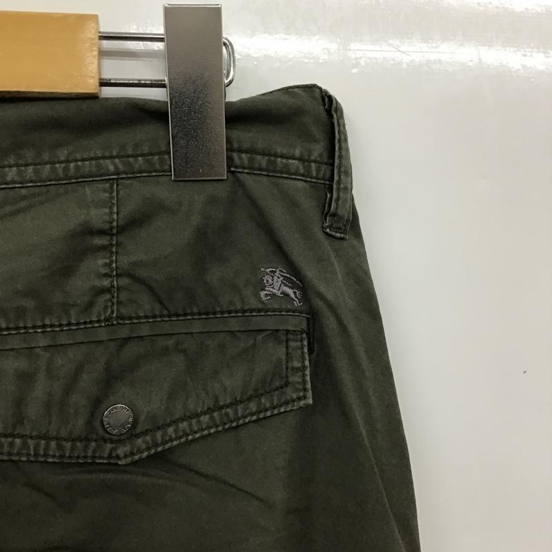 バーバリーブラックレーベル BURBERRY BLACK LABEL パンツ ワークパンツ、ペインターパンツ カーゴパンツ カジュアルパンツ スリムパンツ ワークパンツ ミリタリーパンツ ロゴ、文字 カーキ / カーキ /  メンズ USED 古着 中古 10103744