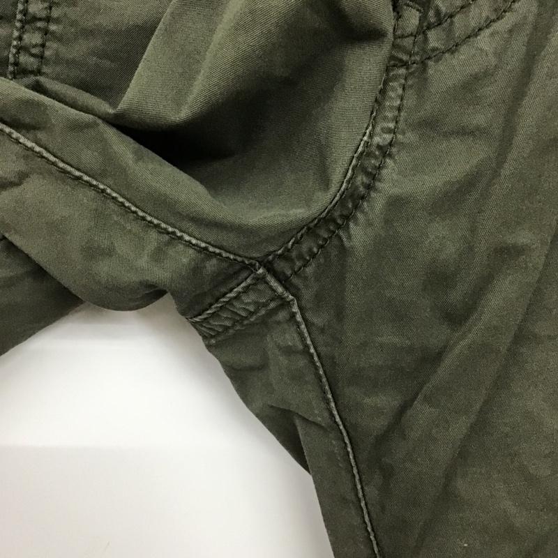 バーバリーブラックレーベル BURBERRY BLACK LABEL パンツ ワークパンツ、ペインターパンツ カーゴパンツ カジュアルパンツ スリムパンツ ワークパンツ ミリタリーパンツ ロゴ、文字 カーキ / カーキ /  メンズ USED 古着 中古 10103744