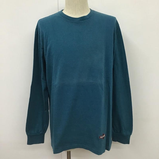 シュプリーム Supreme カットソー 長袖 17FW Independent Fuck the Rest L/S Tee M ロゴ、文字 青 / ブルー /  メンズ USED 古着 中古 10103748