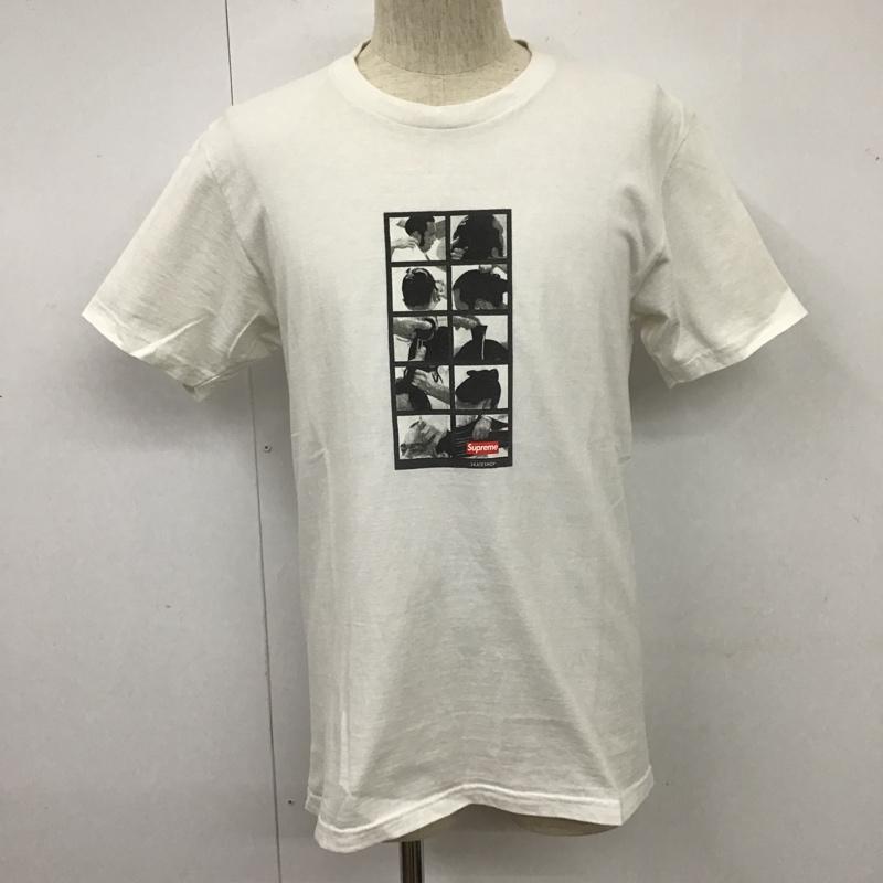 シュプリーム Supreme Tシャツ 半袖 16FW SUMO TEE 相撲 高見山 フォトT M プリント 白 / ホワイト /  メンズ USED 古着 中古 10103753