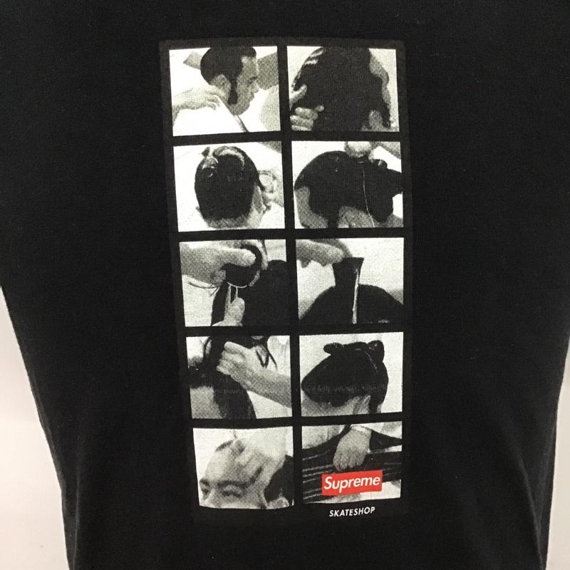 シュプリーム Supreme Tシャツ 半袖 16FW SUMO TEE 相撲 高見山 フォトT S プリント 黒 / ブラック /  メンズ USED 古着 中古 10103754