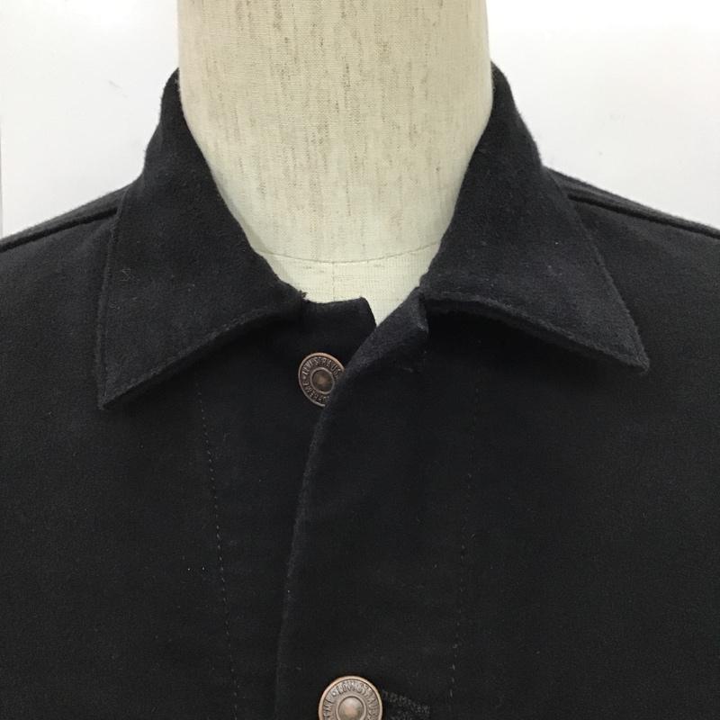 シュプリーム Supreme ジャケット、上着 ジャケット、ブレザー 15FW Custom fit Moleskin Tracker Jacket Levi’s M 無地 黒 / ブラック /  メンズ USED 古着 中古 10103755